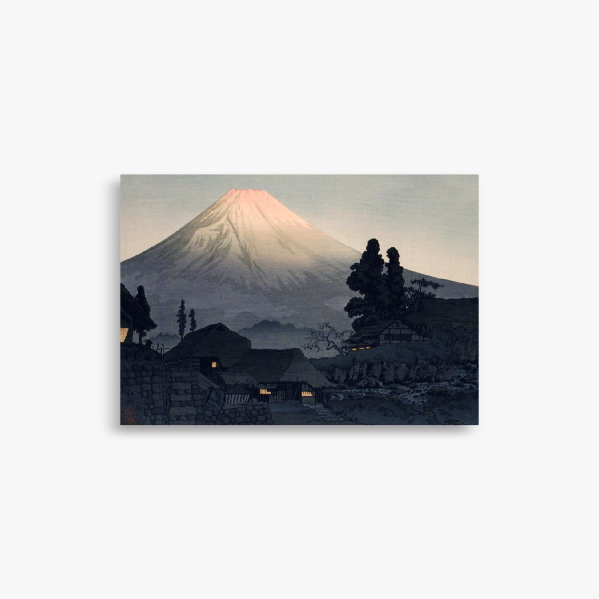 Takahashi Hiroaki (Shōtei) - Mount Fuji From Mizukubo 21x30 cm Poster