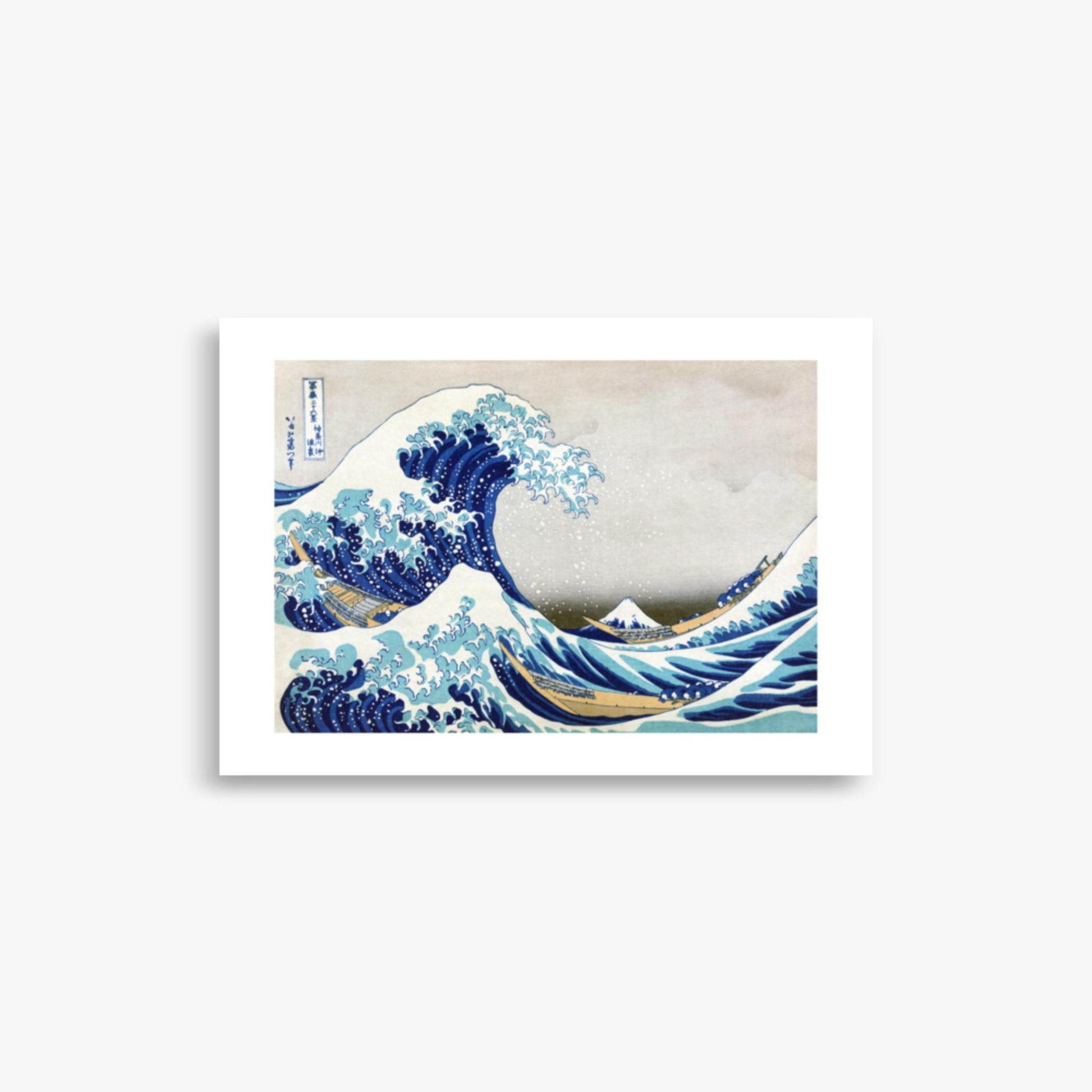 Katsushika Hokusai - The Great Wave off Kanagawa 21x30 cm Poster