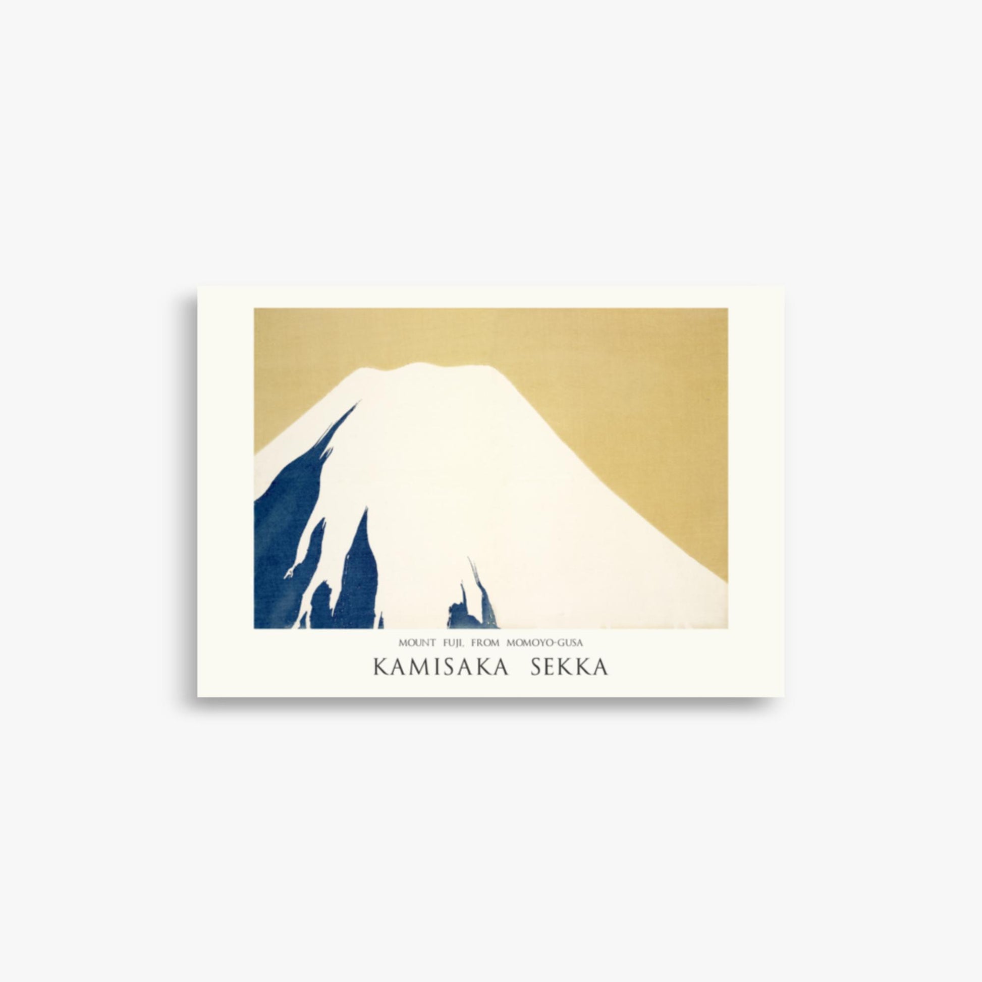 Kamisaka Sekka: Mount Fuji, from Momoyo-gusa - Japandi - 21x30 cm Poster