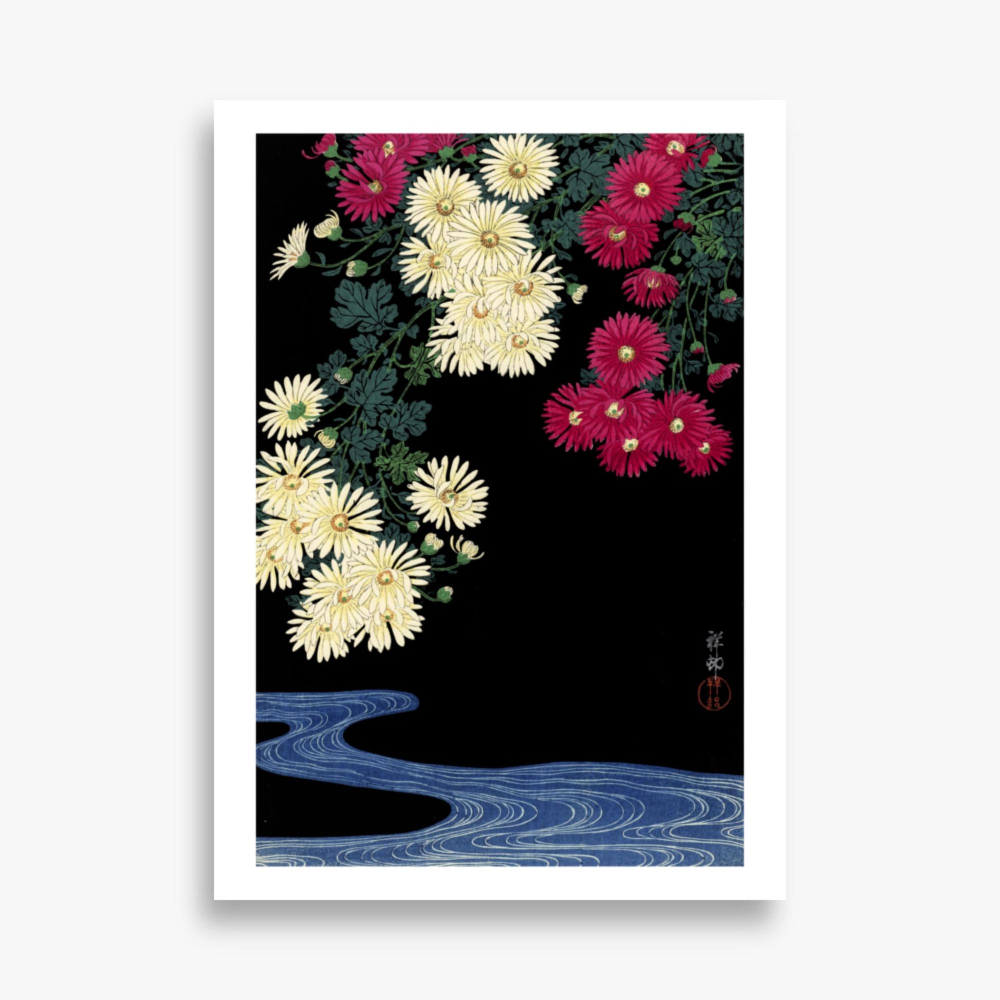 Ohara Koson - Chrysanthemums 50x70 cm Poster