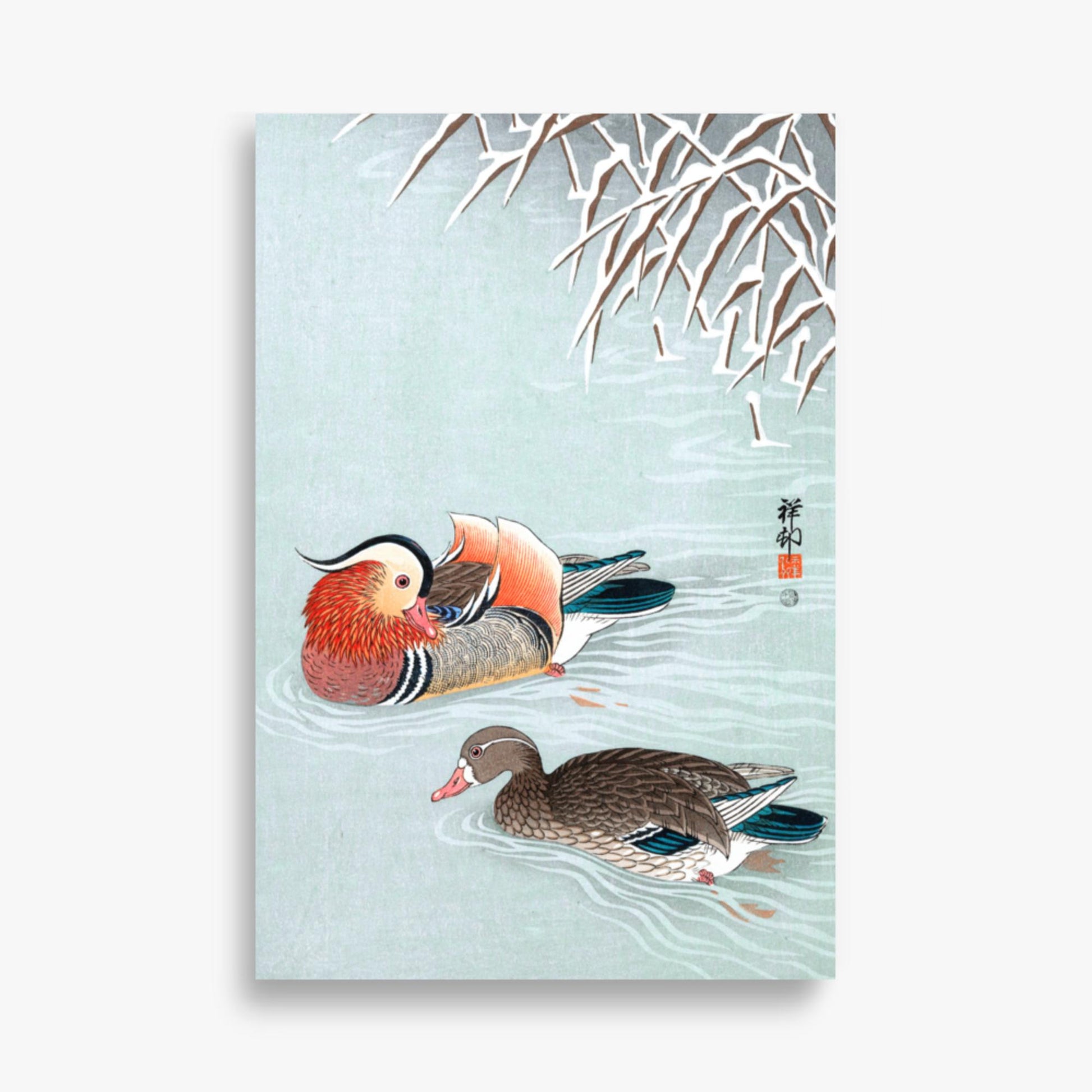 Ohara Koson - Mandarin Ducks 61x91 cm Poster