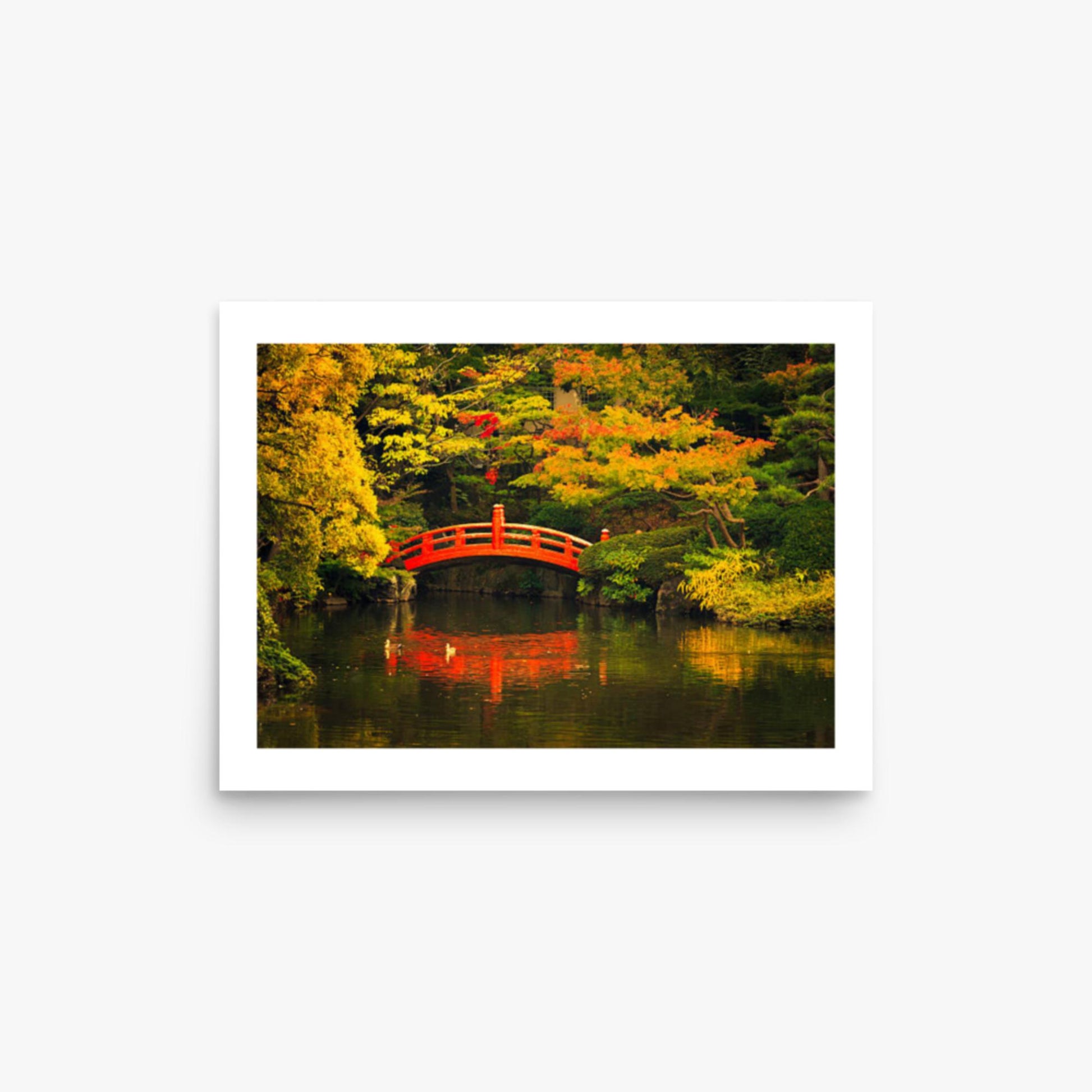 Public Park in Tokyo 12x16 in Poster