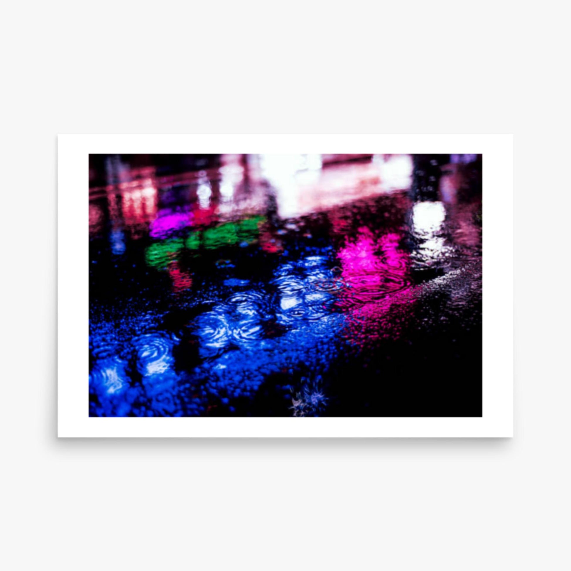 Rainy Night 24x36 in Poster